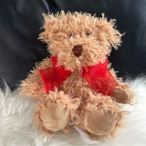 Pier 1 Imports Shaggy Rustic Classic Teddy Bear 7" Plush